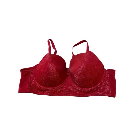 Torrid Red Lace Bra - Picture 1 of 4